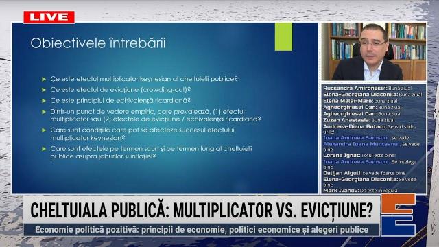 Embedded thumbnail for Poate cheltuiala publică sporită să ne scoată din criza economică actuală?